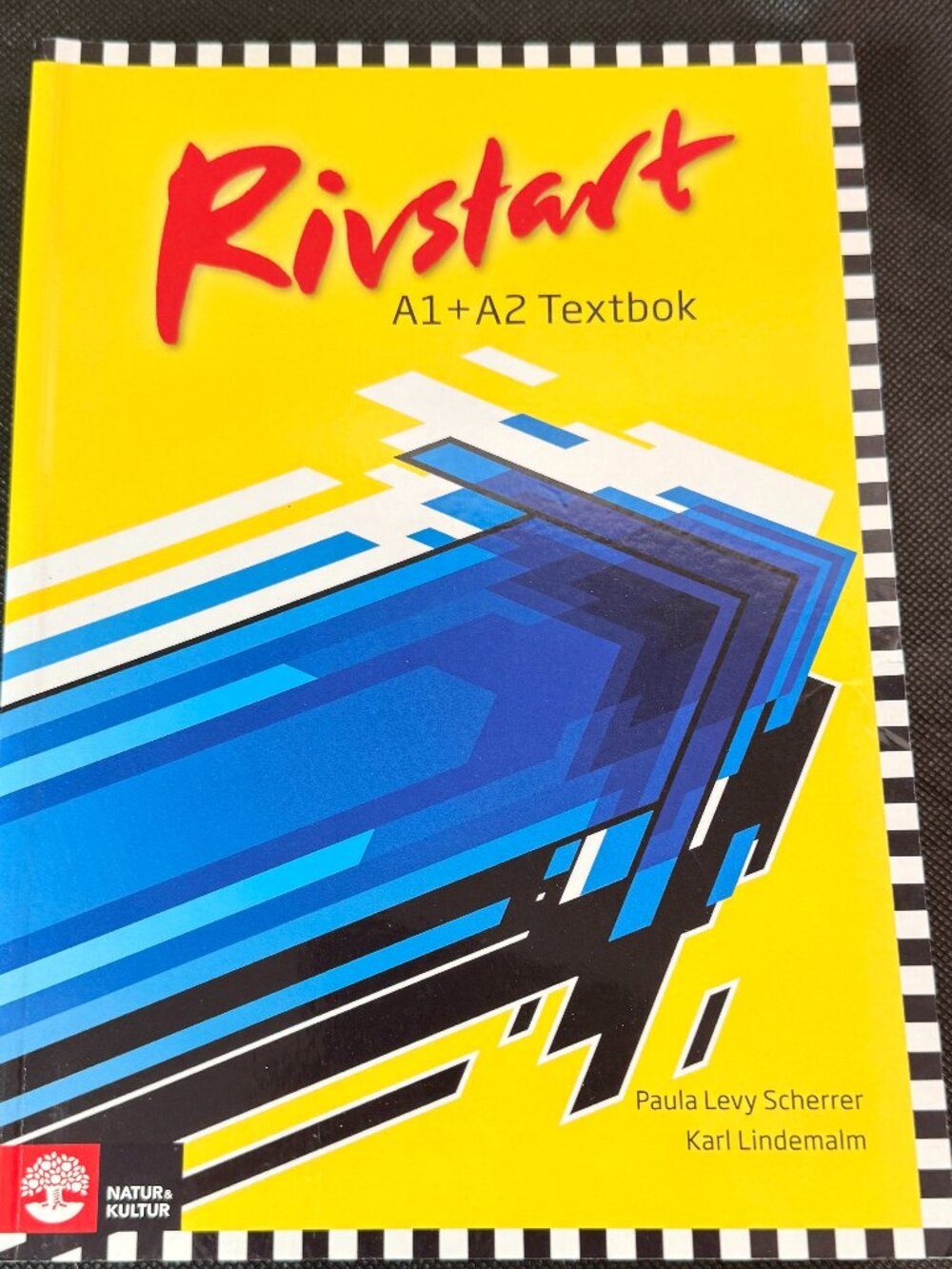 Rivstart A1+A2 Textbok, a popular beginner textbook for learning Swedish